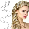 Haarspangen, trendige Haarnadel, einzigartiges Zubehör, Haarspange, Legierungsmaterial, Schlangen-Kopfbedeckung, elegante Dekoration, 2 Stück