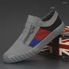Casual Shoes High Top Men Sneakers Mid-Top Fleece Warm All-Match Soft Mens Surface bekväm pedal