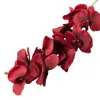 Fleurs décoratives de haute qualité, fleur artificielle, orchidée papillon, accessoires de décoration de mariage, maison/mariage/magasin/fête