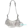 nieuwe Cross Body Volledige boor mode strass schoudertassen crossbody motorfiets maan pochette tas Dames heren Luxe Water handtassen boor portemonnee tote hobo clutch bag