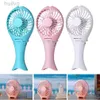 Electric Fans Portable Fan Handheld Mini USB Raddningsbar utomhusresekylare Luftkonditioneringsapparater Apparater 240316