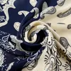 Szaliki drukowane damskie luksusowy design Salif Silk gładki satynowy muzułmański opaska na głowę długie pauzly szal plażowy filtr przeciwsłoneczny kwiatowy
