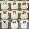 Herren 1967-1976 FELIX MILLAN DENNIS MENKE FELIPE ALOU PHIL NIEKRO Atlanta CLAUDE RAYMOND RICO CARTY Throwback HANK AARON MACK JONES Baseball-Trikot S-5XL