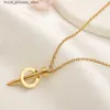 Wedding Jewelry Sets Steel Seal Earrings Necklaces Luxury Brand Designer Letter Gold Silver Plated Stainless Choker Pendant Necklace Chain Accessories Q240316