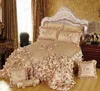 Ensembles de literie 2024 Design luxe style européen lit de mariage ensemble king size avec dentelle