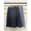 Pleated Skirt Pants for Womens Springsummer 2024 Casual Commuting High Waisted Loose Wide Leg 240314