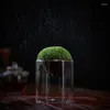 Vasi Vaso per fiori per decorazioni Set da tavola in vetro Fiori Piante Trasparente Centrotavola per piante decorative moderne/matrimonio/festa