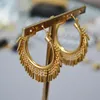 Ornament Chain Ring Merkontwerpers Ontwerper Messing Retro Verguld Wuivende Zintuiglijke Stroom Sovjet-partij Koningin Overdreven Oorbellen 791 806