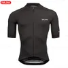 Raudax Cycling Jersey Classic Black Racing Tops à manches courtes Cyclist Cloths Maillot Summer Bicycle Wars 240311