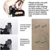 U/T/D Typ 3 i 1 Multitool Nail Staple Gun Furniture Stapler Tools for Furniture Wood Door Holstholsther Framing Rivet Tool 240313