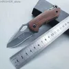 Taktiska knivar Camping Folding Knife for Men Portable Self Defense Survival Steel Multitool Pocket Outdoors Knives For Hunting and Fishingl2403