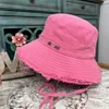 Casquette Wide Brim Hats Designer Bucket Hat Women Summer Travel Beach Hat bob luxe