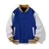 Winter Products 2023 Wholesale Woolen Men's Down Varsity Manufacturer Baseball Jacket Letterman Jackets For Men 93 S 77 s