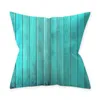 Housse de coussin pour canapé, couvre-lit, décoration de maison, bleu, 45x45