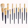 Makeup Brushes Beauty Brush Set Soft Hair Eye Shadow Dressing Powder komplett av nybörjarverktyg med väska