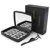 Mix Eyelashes 2 Pairs Double Magnet False Lashes Set 3D Magnetic with Acrylic Box Reusable Makeup Tool Girls Gift 240305