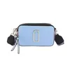 ファッションカメラバッグデザイナーバッグラディークロスボディ財布女性マルチカラーデュアルトップジップ内側のパーティションブラックリムーバブルウェビングストラップスナップショットバッグ