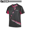 Czołgi 2021 STIGA Drużyna narodowa mężczyźni kobiety Tennis stołowe odzież sportowa szybka sucha koszulka ping pong sportowa koszulki
