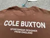 Men's T-Shirts New Cole Buxton T-shirt Mens Extra Large Casual Cb T-shirt Street Hippie Top J0316