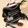 Tasche Aus Echtem Leder Umhängetasche Kleine Schulter Handtasche Frauen Kuh Handy Geldbörse Weibliche Messenger Taschen