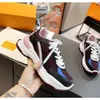 2024 New Run 55 Sneaker Designer Shoes Men Women Women Neo Neo Run Sneakers Platform Fashion Classic Rubber Leather Outdoors Low-Top Size 35-45