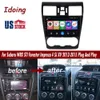 9 '' Apple CarPlay Android 12 Rádio GPS para carro para Subaru Forester WRX STi 2012-2015