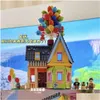 Blocks City Expert Flying Balloon Up House Compatível 43217 Tensegrity Scptures Modar Building Bricks Friends Toy para crianças Drop Deliv Dhpew
