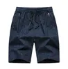 2023 Summer New Casual Split Zipper Pocket Shorts for Men Outdoor Beach Shorts for Men Elastic Large Medium Pants