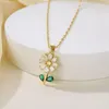 Chaînes coeur colliers pour femmes charmes lune croix fleur 2024 mode bijoux accessoires chaîne