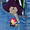 Porte-clés mignon romantique porte-clés dessin animé mode porte-clés charmes voiture anneau saint valentin accessoires pour femmes filles sac livraison directe Othe2