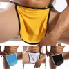 Caleçons Boxer Shorts Slips Knickers Hommes Sexy Sleep Lounge Doux Confort T-Back Trunks Sous-Vêtements De Haute Qualité