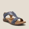 Casual Shoes Women Sandals Summer Fashion Comfort Lightweight Beach Solid Color Non-Slip Wedge For