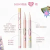 FLORTTE Ultrathin Colorful Liquid Eyeliner Pencil Waterproof Lasting Rainbow Silkworm Pen Party Eyes Makeup Cosmetics 240305