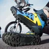 Sapatos de ciclismo botas de motocicleta homens moto inverno alta superior motocross equitação corrida motociclista suportar touring