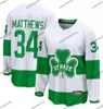 Maillots de hockey rétro réversibles personnalisés John Tavares Auston Matthews Mitchell Marner Morgan Rielly William Nylander Spezza Michael Bu 2024 le plus récent