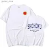 T-shirt da uomo Anime giapponesi Slam Dunk Shohoku Basket Ball Team T-shirt Sakuragi Hanamichi Stampa T-shirt Oversize Cosplay Abiti unisex Q240316