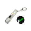 New USB Charging Keychain Mini Portable Outdoor Hat Clip Light Flashlight 189443