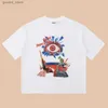 Herren T-Shirts Frog Drift Streetwear Luxusmarke HOUSE OF ERRORS Grafiken Gedruckt Vintage Kleidung Lose Übergroße T-Shirts Tops T-Shirt Für Männer Q240316