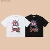 Herren T-Shirts Frog Drift Streetwear Luxusmarke HOUSE OF ERRORS Grafiken Gedruckt Vintage Kleidung Lose Übergroße T-Shirts Tops T-Shirt Für Männer Q240316