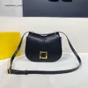 Factory Special Clearance Hot Designer New Women's Handbag Autumn and Winter New Mon Letter Eye-catching Bag Highlighting Saddle Crossbody Shoulder Versatile Trend