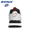 BONA Designers Action Leather Sport Shoes Man Sneakers Running Men Tennis Male Walking Footwear Trendy Fitness 240306