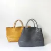 Designer Bottegs Arco Tote Venetas Bag Woven Bag stor kapacitet Handväska handgjorda mamma 3mtu