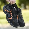 Casual schoenen 2024 zomer comfortabel en ademend sport heren buiten hardlopen bergbeklimmen waden