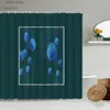 Shower Curtains Dandelion Shower Curtain Set Flying Seed Pattern Flower Plant Landscape Home Bathroom Decoration Hanging Curtain Bathtub Screens Y240316