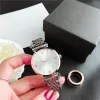 Arm 2024 Luxury Watches New 35mm Simple Design Watch Women Stainless Steel Bracelet Wristwatch Women's Fashion Quartz Clock reloj mujer Casual Rose gold Bracelet 22