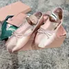 2024 frauen Designer Mode Bogen ballett schuhe Neue Französisch flache Mary Jane einzelnen schuh frauen