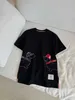 Женская футболка Nanyou с короткими рукавами и вышивкой «Щенок туберкулеза», свободный крой, 24 сезона весна/лето, новый дизайн, нишевый топ