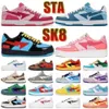 SK8 Sta Mens Running Shoes SK8 Camo Black Green Red Orange Women Women Trainers Sports Switch Sneakers Classic 7v1r