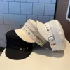 Berets 2024 Fashion Summer Octagonal Hats For Women Flat Military Cap Ladies Solid Caps Cotton Sailor Hat