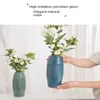 Vasi Vaso di fiori moderno Vaso di plastica in stile nordico Cestino Casa Soggiorno Decorazione Ornamento Disposizione Decor Gif